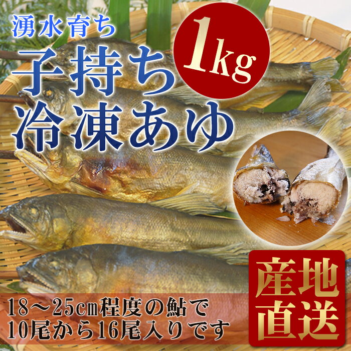 ＜便利な個包装＞栃木県・喜連川 湧水育ち 冷凍子持ち鮎 1kg【鮎 冷凍 小分け 魚 焼き…...:kituregawa-ayu:10000080