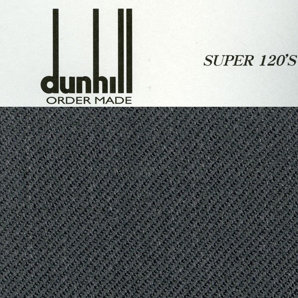 【A】：お好みの素材秋冬物パターンオーダーダンヒル生地を使って縫製したスーツ（dunhill）:POW10-3145-3のS上下出来上がり価格