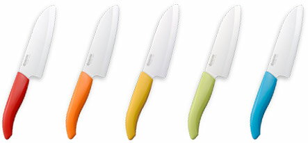【期間特価】　京セラ　セラミックナイフ　FKR-140　セラミック包丁この色、わたし色!楽しいカラーシリーズ。