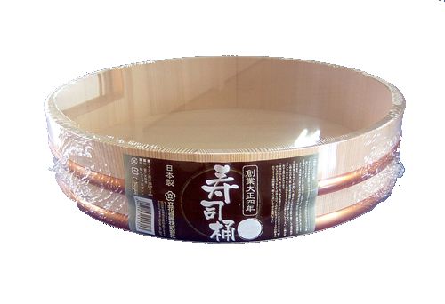 日本製　すし桶　（飯切） 30cm 4合用