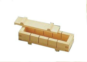 木製　押し寿司五ツ切(白木)木製の寿司型です。