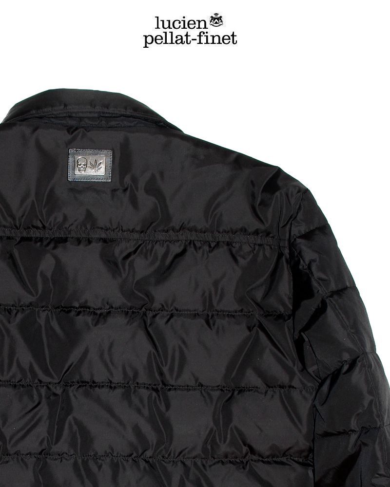 【ルシアンペラフィネブラック.ダウンシャツジャケット】【lucienpellat-finet”Black-ShirtDownJacket】【P15Aug15】
