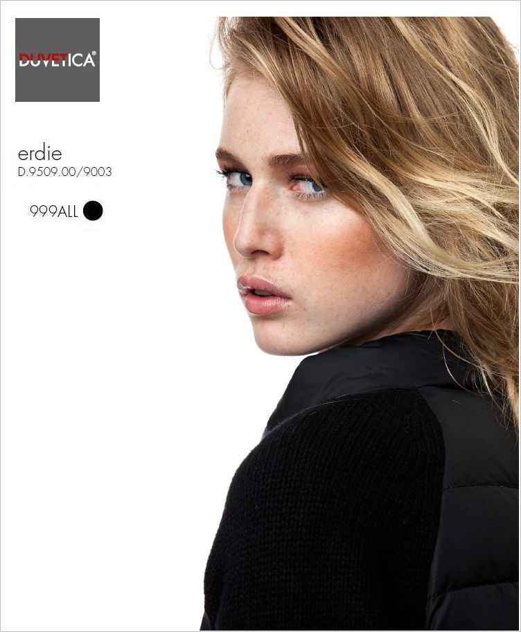 2015-16Fall/Winter新作DUVETICA【ERDIEcol.999ALL】【デュベティカ”NEWモデル”ニットコンビネーションダウン】