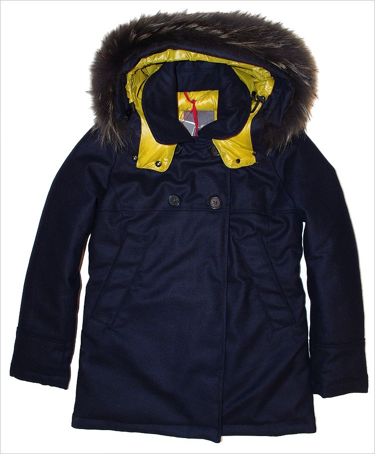 2015-16Fall/Winter新作DUVETICA【SARAGREY-RACOON.FURcol.177000】【デュベティカ”ピーコート.グレーラクーンファー付き】