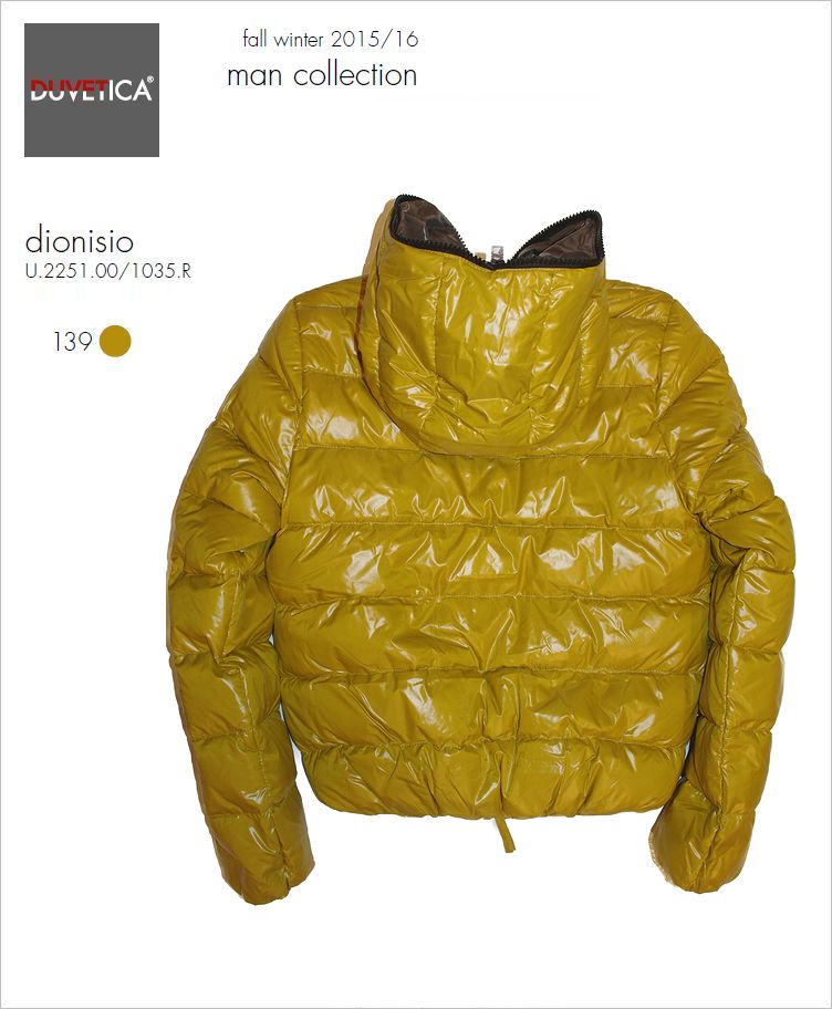 2015-16F/W新作DUVETICA【Dionisio”col.139/caradapi】【デュべティカ”ディオニシオ”マスタード】