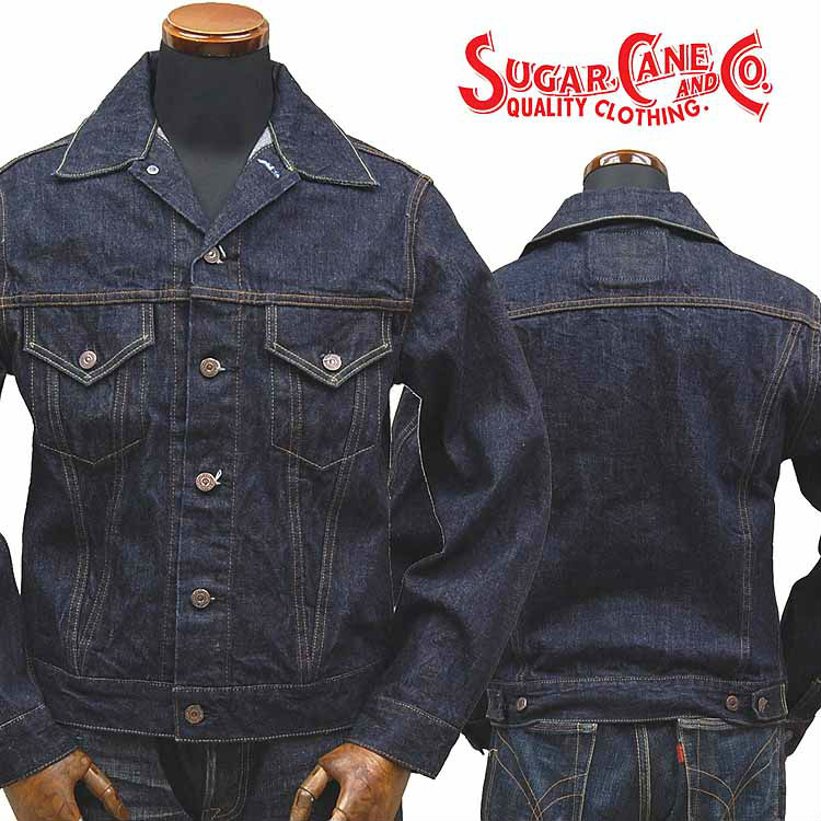 SUGAR CANEシュガーケーン　14.25oz. スタンダードデニムジャケットSTAN…...:klax-on:10014309