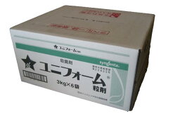 <strong>ユニフォーム粒剤</strong>　<strong>3kg</strong>×6袋セット