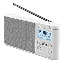 【中古】ソニー SONY ラジオ XDR-56TV : ワイドFM対応 FM/AM/ワンセグTV音声対応 おやすみタイマー搭載 乾電池対応 ホワイト XDR-56TV W