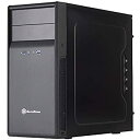 【中古】Silver Stone PRECISION SERIES マイクロATXケース ブラック SST-PS09B