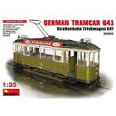 【中古】ミニアート 1/35 ドイツ路面電車 GERMAN TRIEBWAGEN641 MA38003 プラモデル