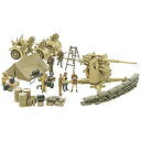 【中古】タミヤ 1/48 イタレリシリーズ No.09 ドイツ陸軍 88mm砲 FLAK37 トブルク攻防戦セット プラモデル 37009