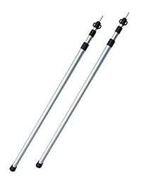 【中古】DDタープ DD Tarp Pole - <strong>XL</strong> size タープ ポール - <strong>XL</strong>サイズ 2本セット- 最大2.2mまで調節可能なアルミニウム製防水ポール [並行輸入品]