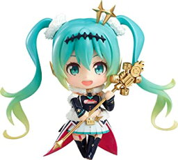 【中古】(非常に良い)<strong>ねんどろいど</strong> <strong>初音ミク</strong> GTプロジェクト レーシングミク 2018Ver. ノンスケール ABS&PVC製 塗装済み可動フィギュア