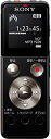 【中古】SONY ステレオICレコーダー FMチューナー付 4GB ブラック ICD-UX543F/B