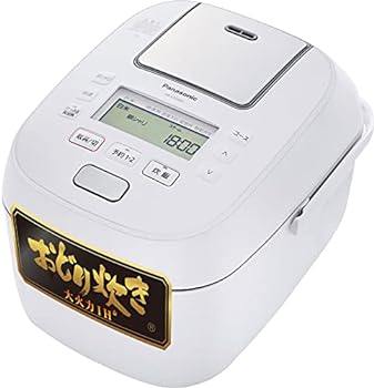 【中古】(非常に良い)パナソニック 炊飯器 5.5合 大火力おどり炊き スチーム&全面発熱6段IH式 ホワイト <strong>SR-STS101</strong>-W