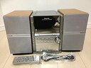 【中古】Panasonic パナソニック SC-PM77MD-S シルバー MDステレオシステム (MD/CD/カセットコンポ) (本体SA-PM77MDとスピーカーSB-PM77のセット
