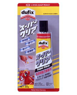 ヘンケルジャパン（ドフィックス dufix）　スーパークリア　50g　小箱5本入り多用途接着剤　