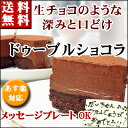 まるで生チョコ【ドゥーブルショコラ】（Wチョコ）チョコレートケーキ/バースデーケーキ/誕生日ケーキ/神戸スイーツ/ポイント　　倍/2015/送料無料/^k/10P10Jan15//バレンタイン【あす楽_土曜営業】【あす楽_日曜営業】【あす楽_年中無休】