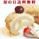 遅れてゴメンね!母の日ギフト/早割/ポイント 倍/送料無料/マロンロールケーキ(モンブラン)神戸スイーツ/春ギフト【楽ギフ_メッセ入力】ランキング/^k/人気/2013/10P17Apr13/プチカーネーション/メッセージカード付/花/セット