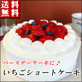 バースデーケーキ/誕生日ケーキ/いちごショートケーキ/神戸ス...