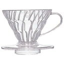 ハリオ V60-01ドリッパー クリア【コーヒー ドリッパー】
