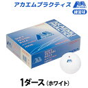 ルーセント(LUCENT) ソフトテニスボール アカエム 練習球 1ダース ホワイト M40000