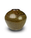 ○古唐津飴釉壺○江戸中期-無傷-箱付-唐津焼-古美術骨董品【中古】【送料無料】