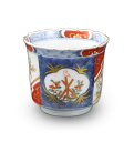 ○伊万里染錦花鳥文向付○江戸後期-ニュウ有り-古美術骨董品【中古】