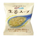 【Nature Future 生姜スープ】フリーズドライスープ×10食 コスモス食品