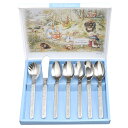 ピーターラビット 食器 グッズ カトラリー キャラクター peter rabbit イギリス 食器 かわいい セット PF-12 モーニング7本セット