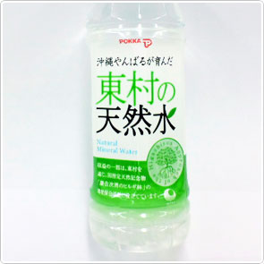 沖縄のやんばるが育んだ「東村の天然水500mlPET」やんばるの自然の中で育まれた軟水で飲みやすい天然水です。