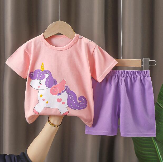 【送料無料】 セール 1500円→680円 夏服 子供服 Tシャツ 子ども服 キッズ セットアップ tシャツ 子供 半袖Tシャツ 綿 男の子 プリントTシャツ プリント 半袖Tシャツ 半袖 シャツ パンツ 半ズボン 半パン 短パン ストライプ 夏 ブルー イエロー 80cm 90cm 100cm