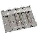 ALLPARTS BB-3350-001 4-String Omega Bass Bridge (Nickel) ベースブリッジ【送料無料】【スマートレター発送】