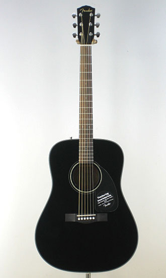 Fender Acoustics CD-60 V2 BLK【ストラップサービス中！】ハードケース付！【送料無料】