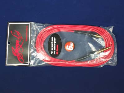 George L's Vintage Red Cable 6M【送料無料】