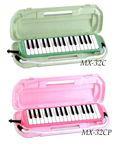 【送料無料】スズキ メロディオンMX-32C SUZUKI MX32C（本体・卓奏歌口・立奏歌口・ケースのセット）【即納】鈴木楽器正規特約店なので安心！