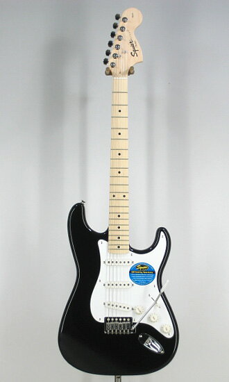 Squier Affinity Stratocaster BLK/M【ストラップ＆シールドサービス中！】【送料無料】