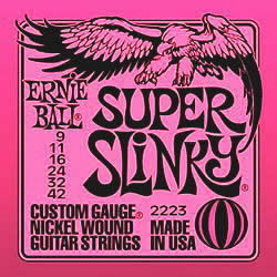 ERNIE BALL #2223 Super Slinky エレキギター弦【送料無料】【smtb-tk】