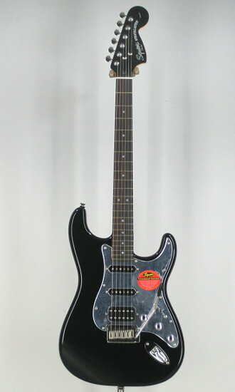 Squier Black&Chrome FAT Stratocaster【ストラップ＆シールドサービス中！】【送料無料】【smtb-tk】