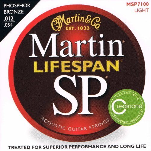 Martin MSP7100 LIFESPAN SP Phosphor Bronze LIGHT 【マーチン・コーティング弦】【送料無料】