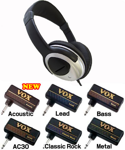 VOX amPlug ヘッドフォンセット【ヘッドフォンHP-170付き】【送料無料】