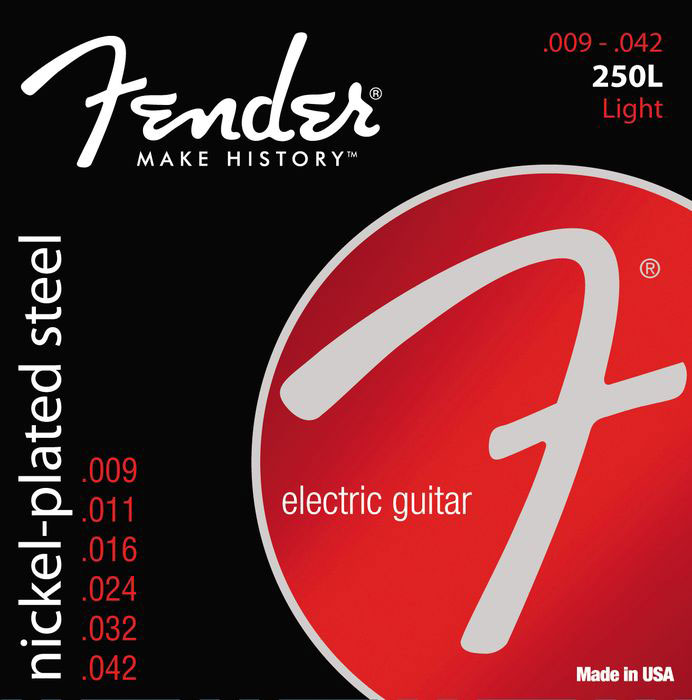 Fender 250L Guitar Strings【送料無料】【smtb-tk】