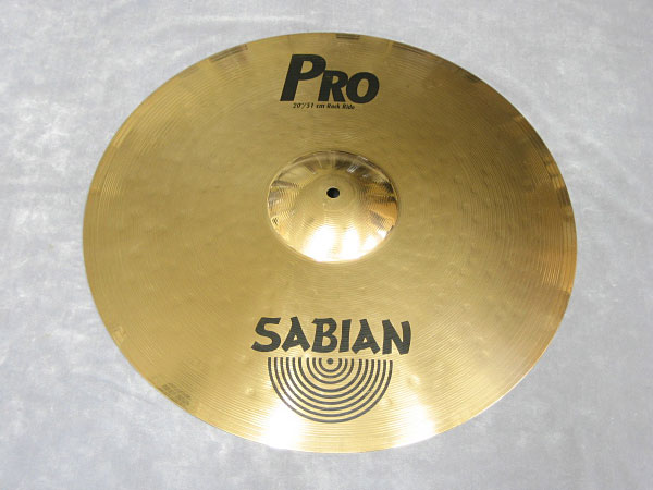 Sabian セイビアン シンバル 【新品アウトレット超特価50%OFF】 PRO Rock Ride 20" [PRO-20RR-B]【送料無料】【半額】