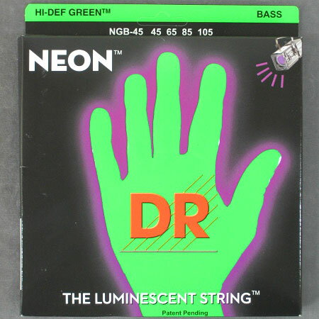 DR NEON Bass StringsNGB45 -NEON GREEN-【送料無料】