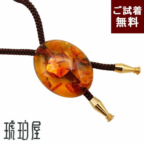 琥珀 ループタイ チョーカー 約縦5cm x 横4cm 大型 イエローアンバー 紐付き 楕円 オーバル ハニー 大き目 カボションカット 黄色 レモンカラー バルト産 男性用 メンズ グリッター 一点物 琥珀屋 新着 No 3914