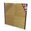 柄入りユニット畳 小谷 ブラウン 約82×82×1.4cm コーナン 82cm 半畳 置き畳 フローリング畳 システム畳 畳マット タタミ 正方形【ラッキーシール対応】