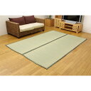 イケヒココーポレーション 純国産 双目織 い草上敷 『松』 六一間2畳 約185×185cm