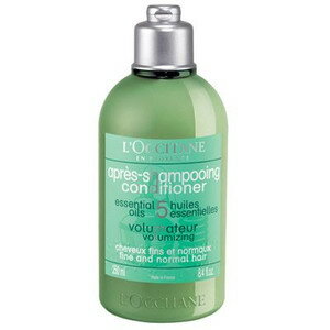 ロクシタン LOCCITANE プロヴァンスアロマ ファイブハーブス ボリューマイジング コンディショナー 250ml [ヘアケア] [10500円以上ご購入で送料無料]ロクシタン プロヴァンスアロマ ファイブハーブス ボリューマイジング コンディショナー 250ml 美容のプロから選ばれたボリューマイジングで、はじめての「ふわっと」にトライ！