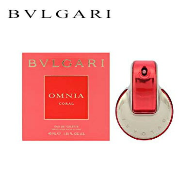 <strong>ブルガリ</strong> BVLGARI <strong>オムニア</strong> コーラル オードトワレ EDT SP 40ml レディース 香水 ブランド