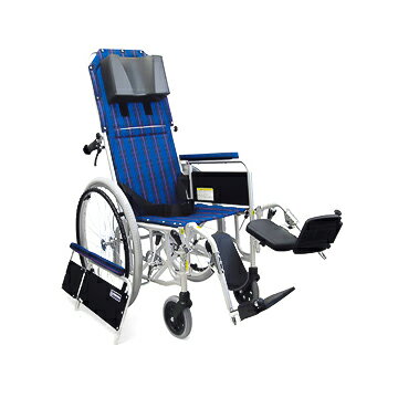 カワムラサイクルアルミ製フルリクライニング車椅子自走式RR52-N介助ブレーキなし【12dw07】